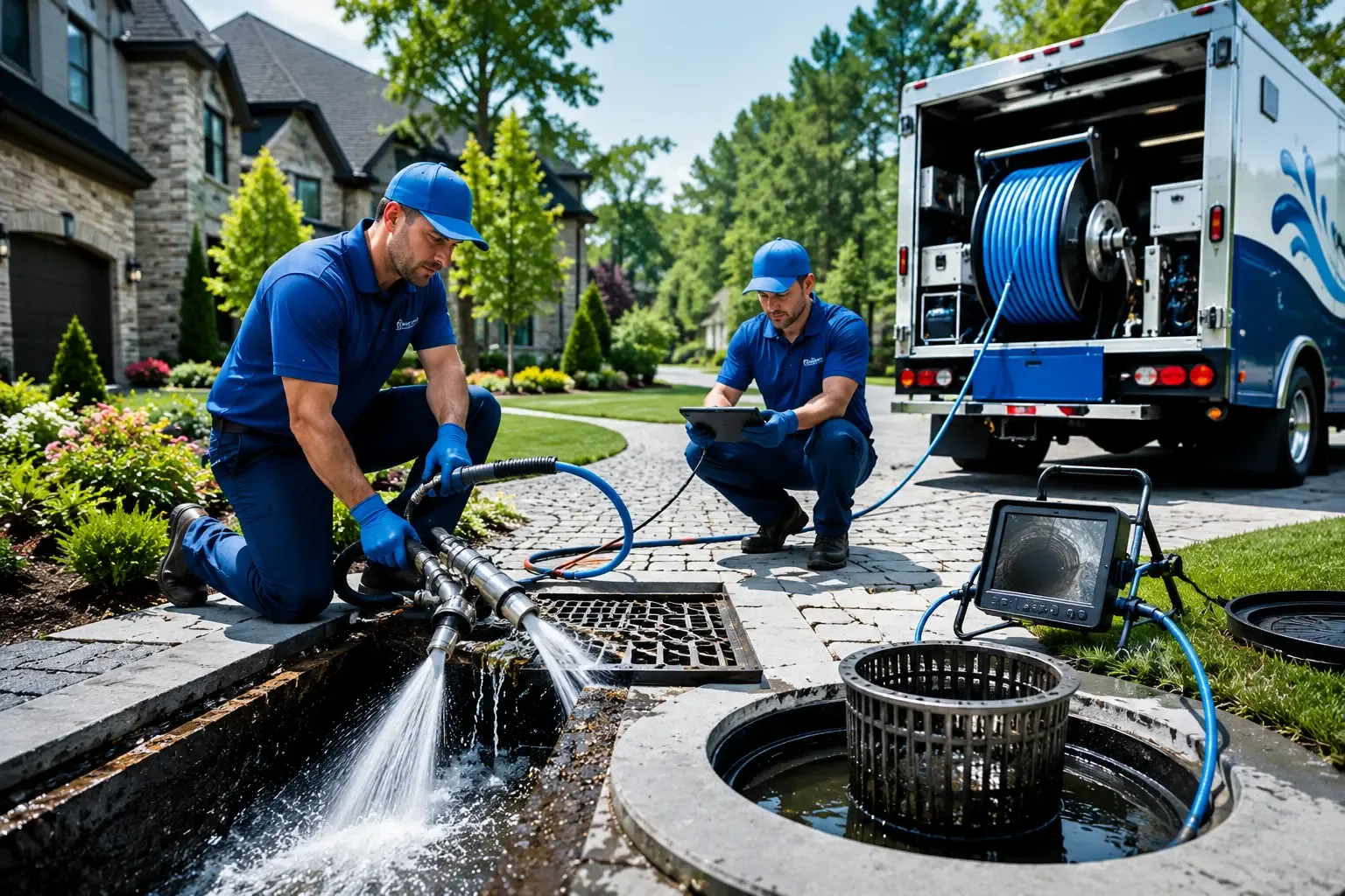 Local outdoor drain cleaning professionals in Crawford, TX